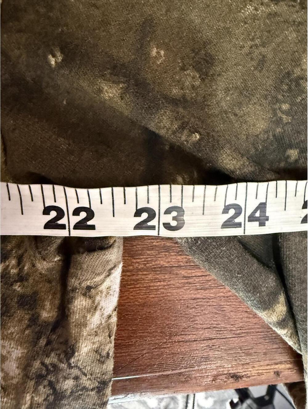 Dressed in Lala - The World Needs Your Magic Oversized Long Sleeve Camo Tee  S/M - Picture 5 of 6